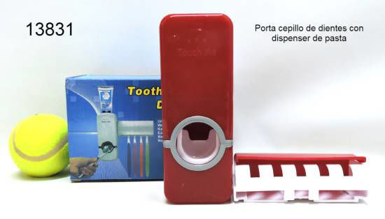 Imagen de PORTA CEPILLO CON DISPENSER DE PASTA 10.25